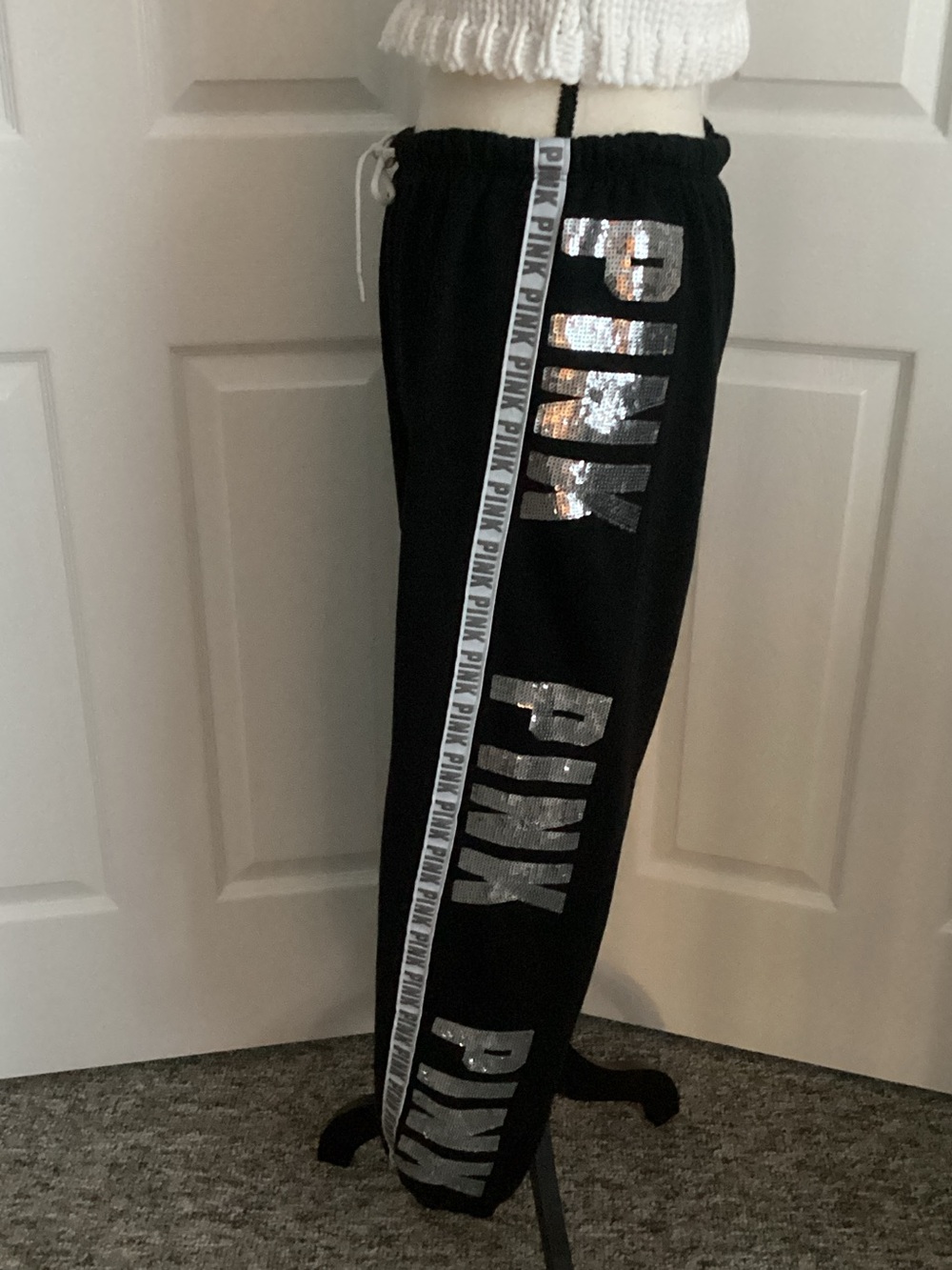 vintage vs pink joggers